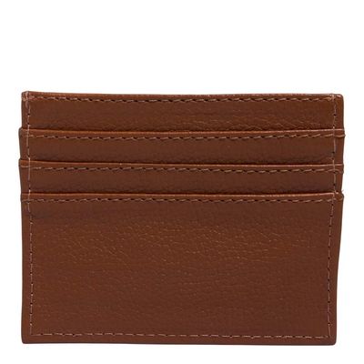 Porta Cartao Couro Floater New Camelo