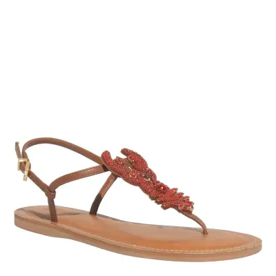 Rasteira Napa Soft Caramelo