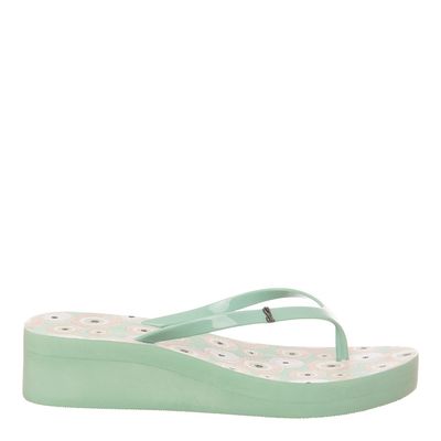 Flip Flop Plataforma Olho Grego Verde