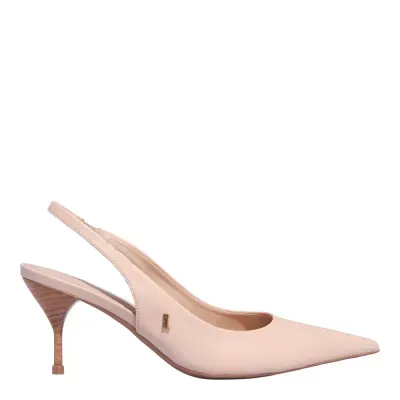 Scarpin Couro Confort New Peach
