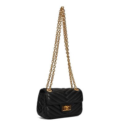 Bolsa Pequena Soft Transversal Preta