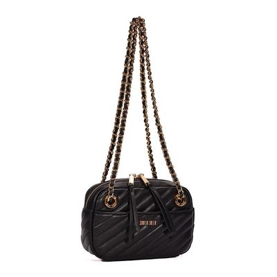 Bolsa Transversal Floater Preta