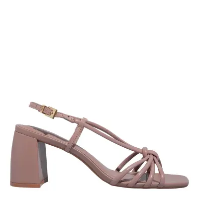 Sandalia Couro Nobre Soft Dusty Rose