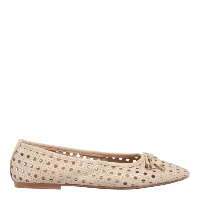 Sapatilha Couro Trisse New Sand