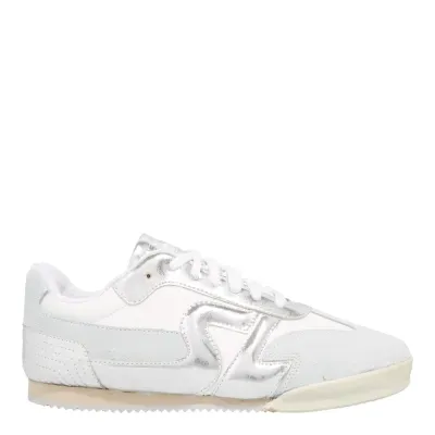 Tenis Couro Camurca Alvejado