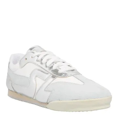 Tenis Couro Camurca Alvejado