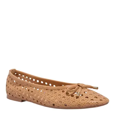 Sapatilha Couro Trisse Doce De Leite