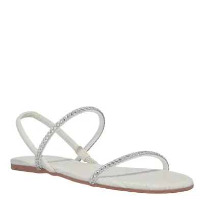 Rasteira Crocodiles Off White