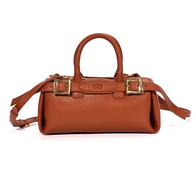 Bolsa Transversal Soft Caramelo