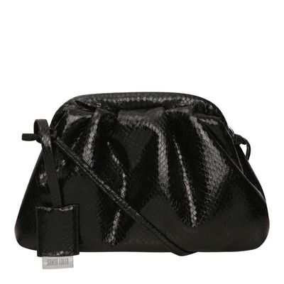 Bolsa Mini Cobra Brilho Preta
