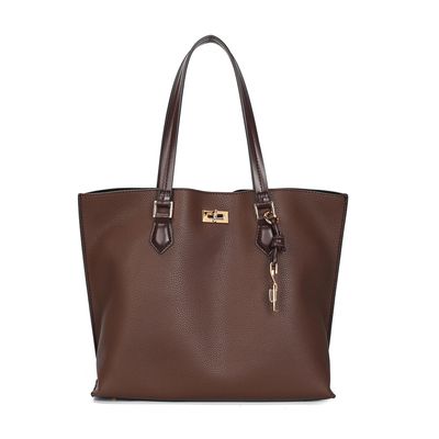 Shopper Material Floater Dark Cocoa