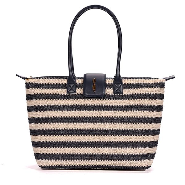 Shopper Tramado Navy Blue