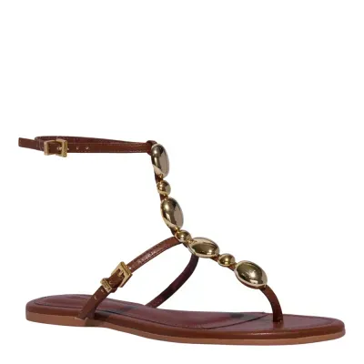 Rasteira Napa Soft Caramelo