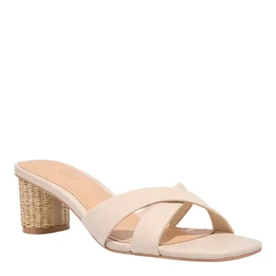 Mule Couro Nobre Soft New Sand