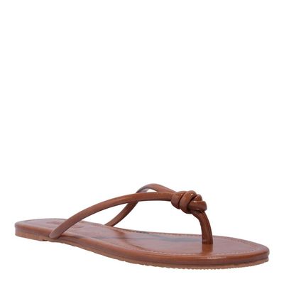 Rasteira Napa Madri Caramel