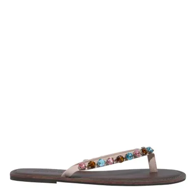 Rasteira Napa Soft Rose