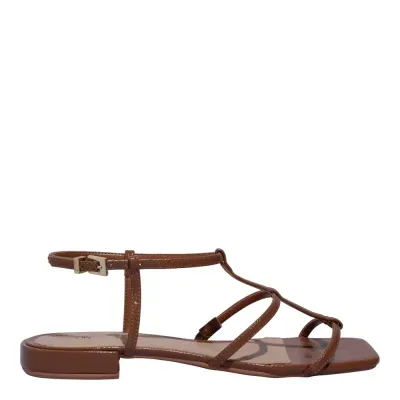 Rasteira Verniz Wetting Ginger