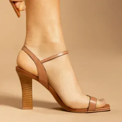 Sandalia Couro Nobre Soft Safari