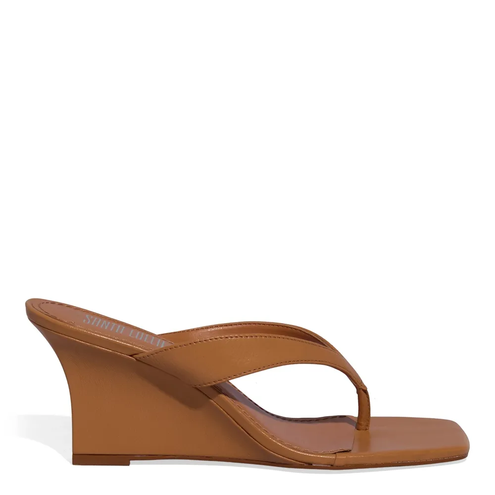 ✨美品✨【Plage】【PELLICO】BACKSTRAP MULE 35 37 Mule Couro Pelica Soft Doce De Leite - Santa Lolla