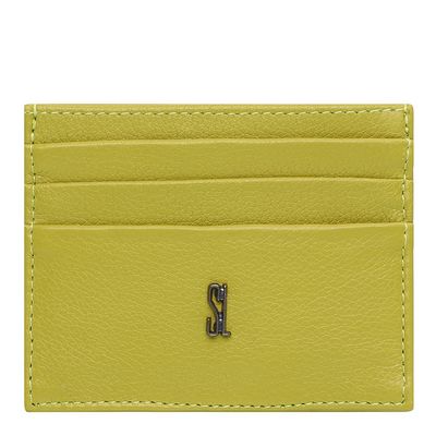 Porta Cartão Couro Floater Verde