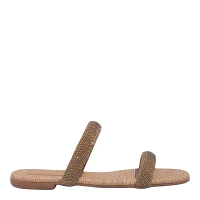 Rasteira Meia Cana Cristal Lct