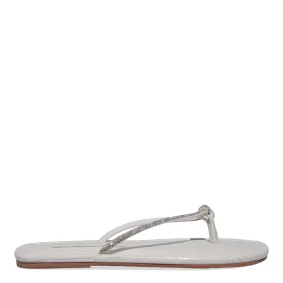 Rasteira Crocodiles Off White