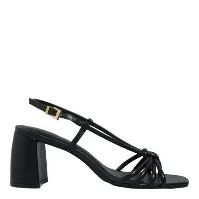 Sandalia Couro Nobre Soft Preto