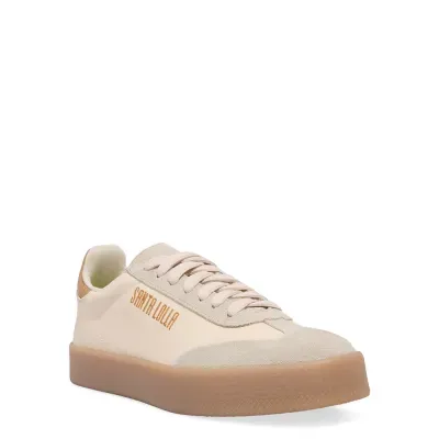 Tenis Couro Camurça Linho 3