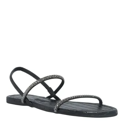 Rasteira Crocodiles Preto