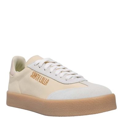 Tenis Couro Camurca Sweet Grey