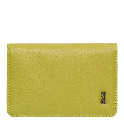 Carteira Couro Floater Lisa Verde