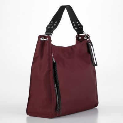 Bolsa Grande Nylon Vinho