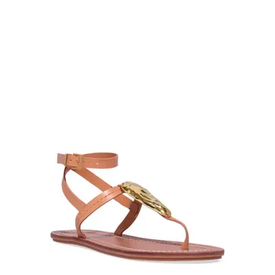 Rasteira Couro Nobre Soft Doce De Leite