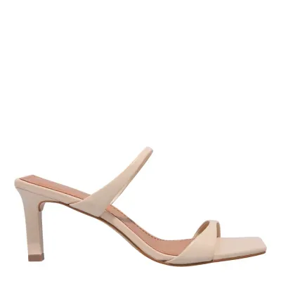 Mule Couro Pelica Soft New Sand