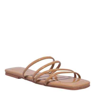 Rasteira Verniz Anzeli Palha