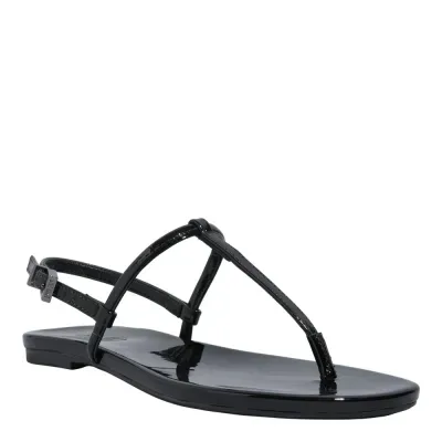 Rasteira Verniz Anzeli Preto