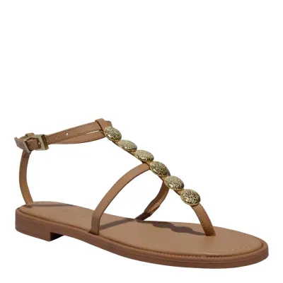 Rasteira Napa Soft Palha