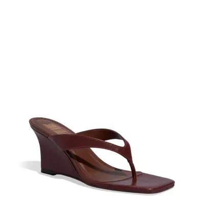 Mule Couro Pelica Soft Dark Cocoa