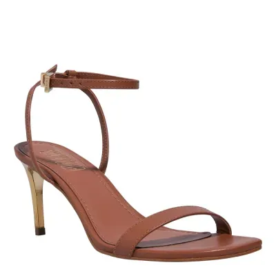 Sandália Couro Pelica Soft New Camelo