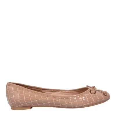 Sapatilha Verniz Anzeli Mocha Mousse