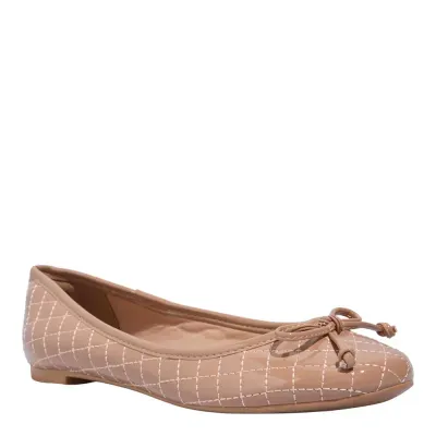 Sapatilha Verniz Anzeli Mocha Mousse