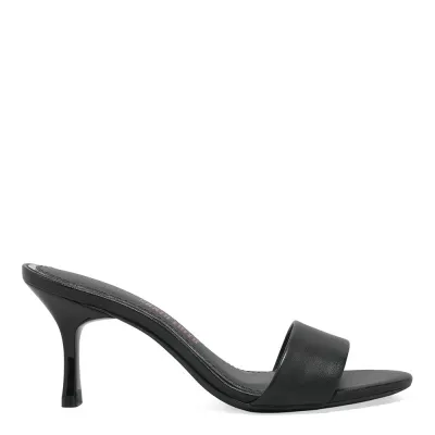 Mule Couro Pelica Soft Preto