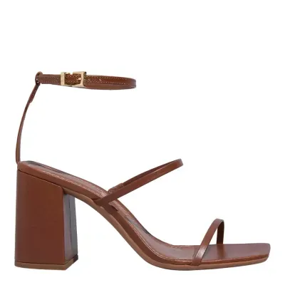 Sandalia Couro Pelica Soft New Camelo