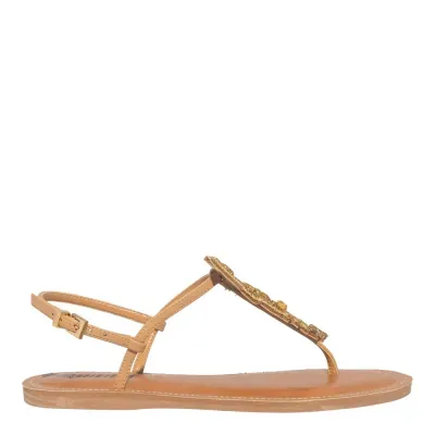 Rasteira Napa Soft Palha