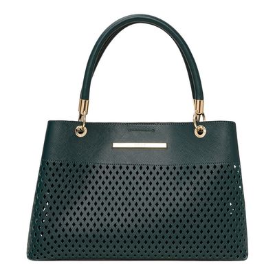 Bolsa Lasercut Risco Verde