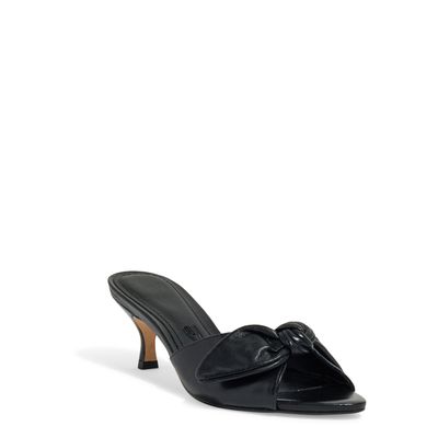 Mule Couro Nobre Soft Preto