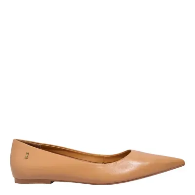 Sapatilha Couro Nobre Doce De Leite