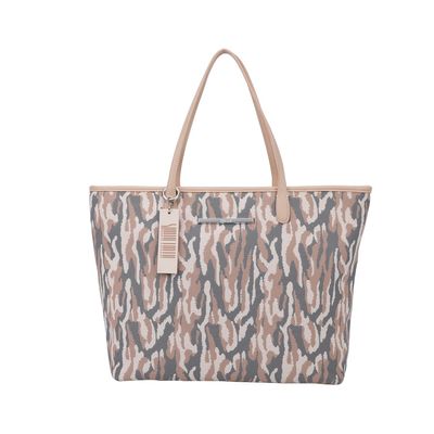 Bolsa Shopper Knit Camuflado Rosa