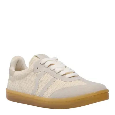 Tênis Couro Camurça Bege