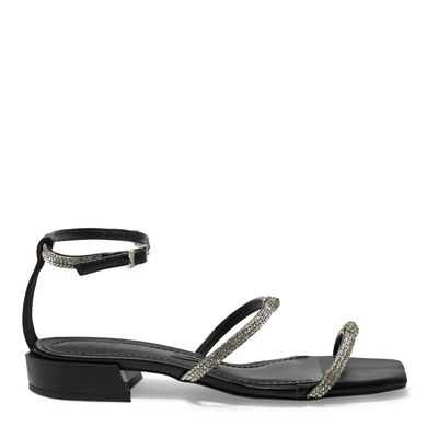 Rasteira Napa Santorine Preto